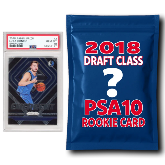 PSA 10 Graded 2018 NBA Draft Class Rookie Basketball Card Mystery Pack | Hall of Fame Sports Memorabilia | vintageantiquesgifts.com