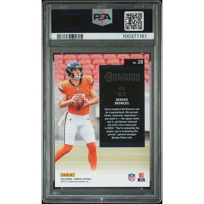 PSA graded 2014 Panini Donruss RG III Broncos card