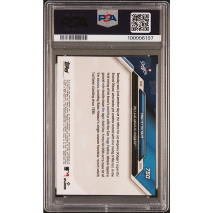 PSA graded Shohei Ohtani 2024 Topps Now baseball card