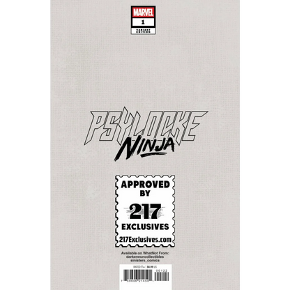 Psylocke: Ninja #1 Joseph Michael Linsner Exclusive Var | Collectible US Comic Book Variant | vintageantiquesgifts.com