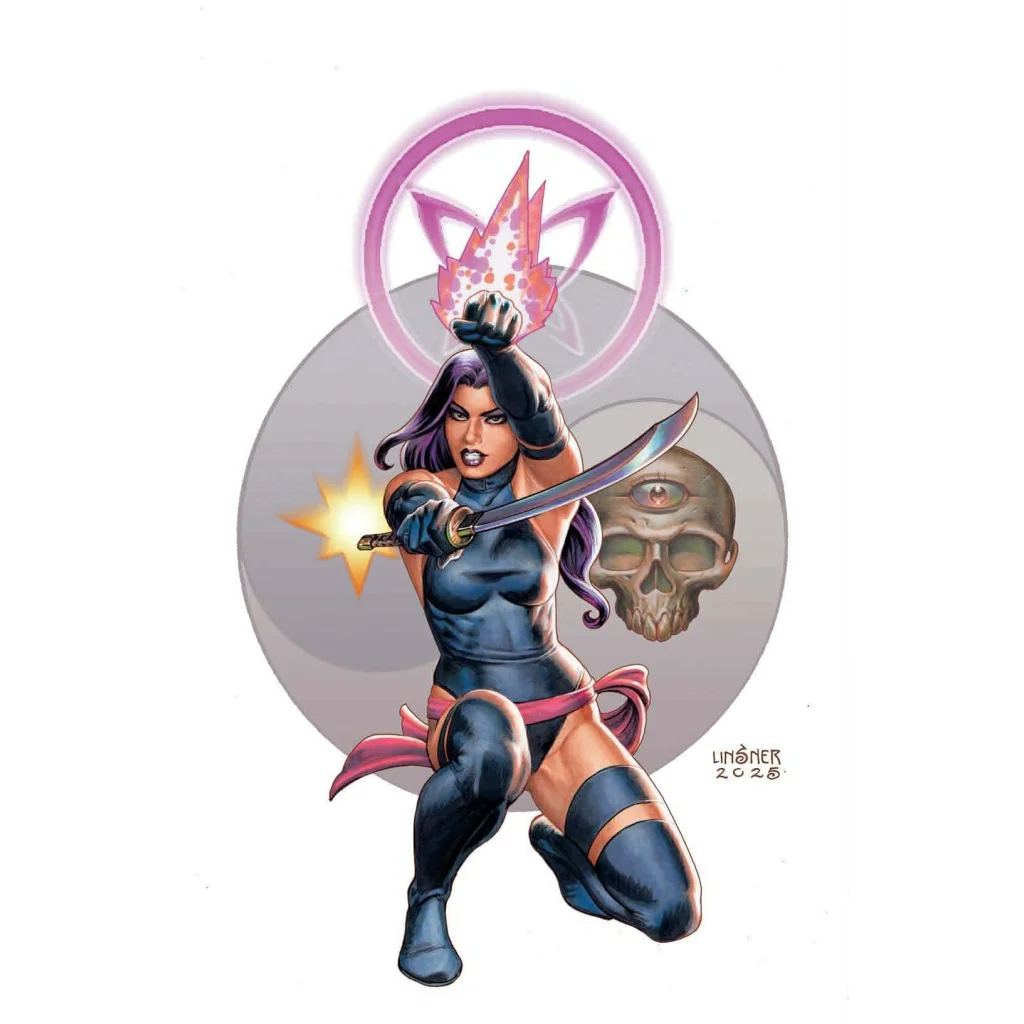 Psylocke ninja warrior reborn costume in dark blue with pink sash
