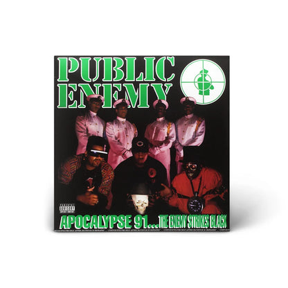 Public Enemy Apocalypse 91 The Enemy Strikes Black Deluxe Set album cover with Mike Del Mundo artwork