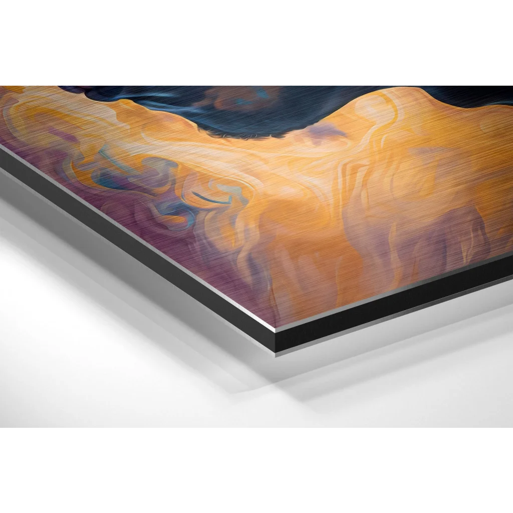 Quest Brushed Aluminum Dibond Wall Art