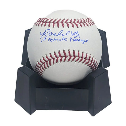 Rachel Balkovec Signed Official MLB Baseball 1st Female Manager | Creative Sports | vintageantiquesgifts.com