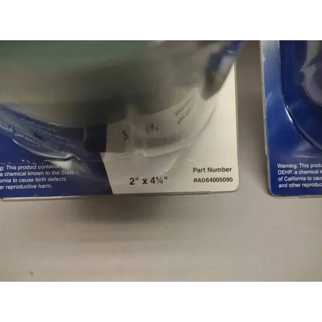 Two products in clear plastic packaging for RAD64005090 Welding Goggles Pack with Shade 5