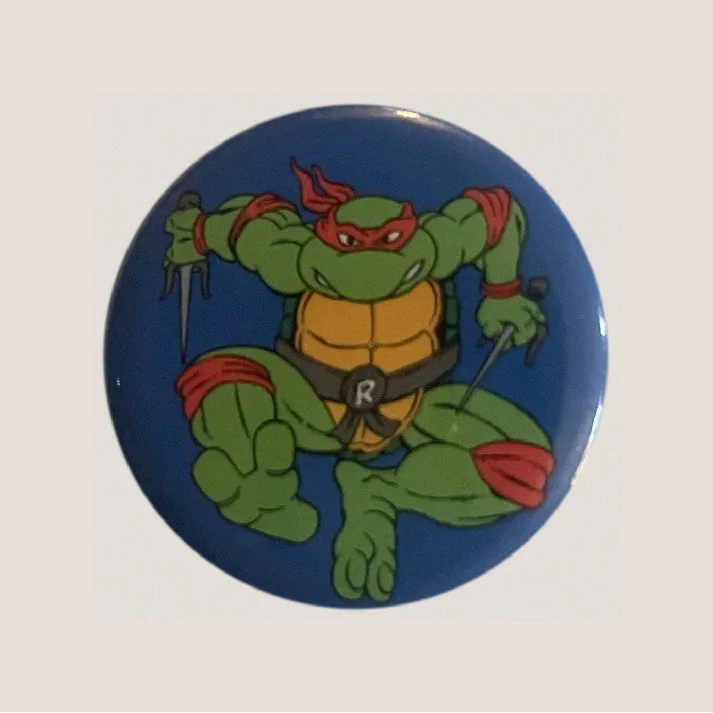Radical Raphael Teenage Mutant Ninja Turtles 1990 movie pin vintage teenage mutant ninja turtles product
