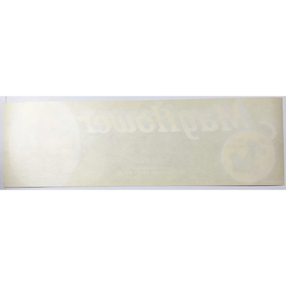Faded rectangular Mayflower Fruit Association crate label vintage treasure image