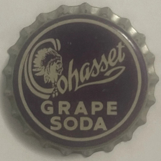 Rare 1950s Vintage Cohasset Grape Soda Cork Bottle Cap Youngstown OH Collectibles Antique and Caps - OH: Timeless
