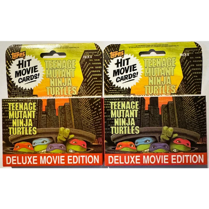 Teenage Mutant Ninja Turtles deluxe movie edition card set for TMNT fans