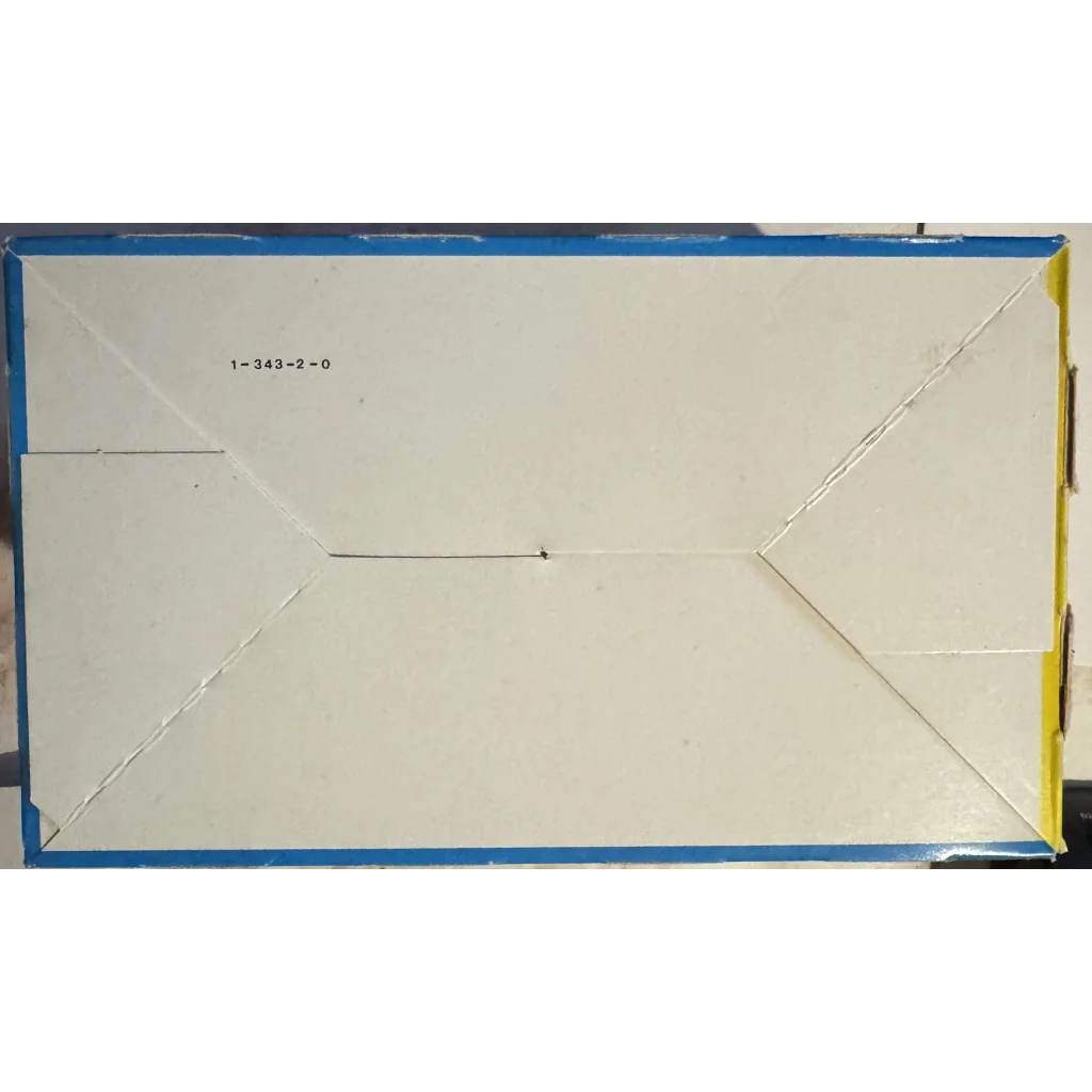 Closed cardboard box for Rare 1990 TMNT Deluxe Movie Edition Card Sets Unleashed