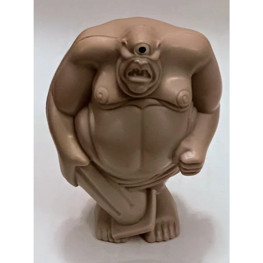 Tan sumo wrestler Happy Meal toy from 1996 McDonalds Hercules Cyclops figure