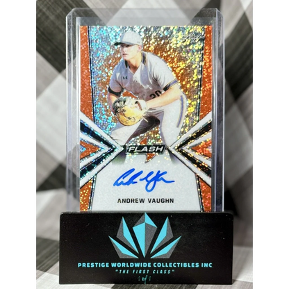 Rare 2019 Andrew Vaughn Auto 4/10 from Prestige Worldwide Collectibles