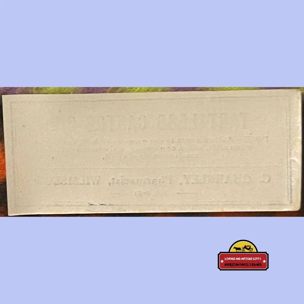 Rare Antique Vintage 1910s - 1920s 🧴 Tasteless Castor Oil Label Have to read! Advertisements Pharmacy Labels