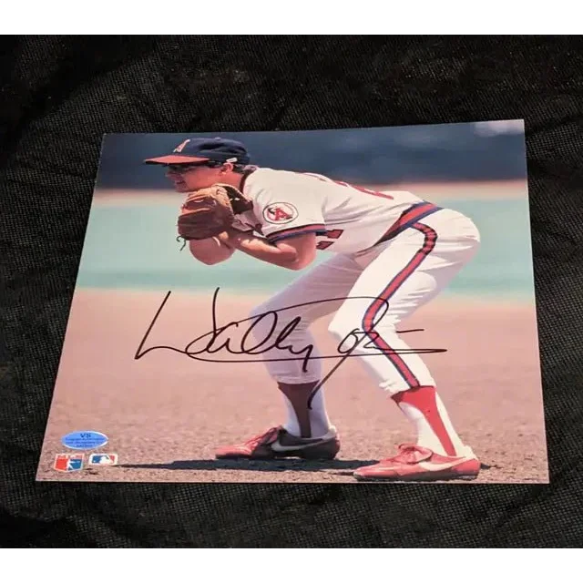 Autographed vintage baseball pitcher photo perfect as rare antique gift collectible