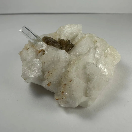 Rare translucent white quartz cluster from Shigar Valley Pakistan