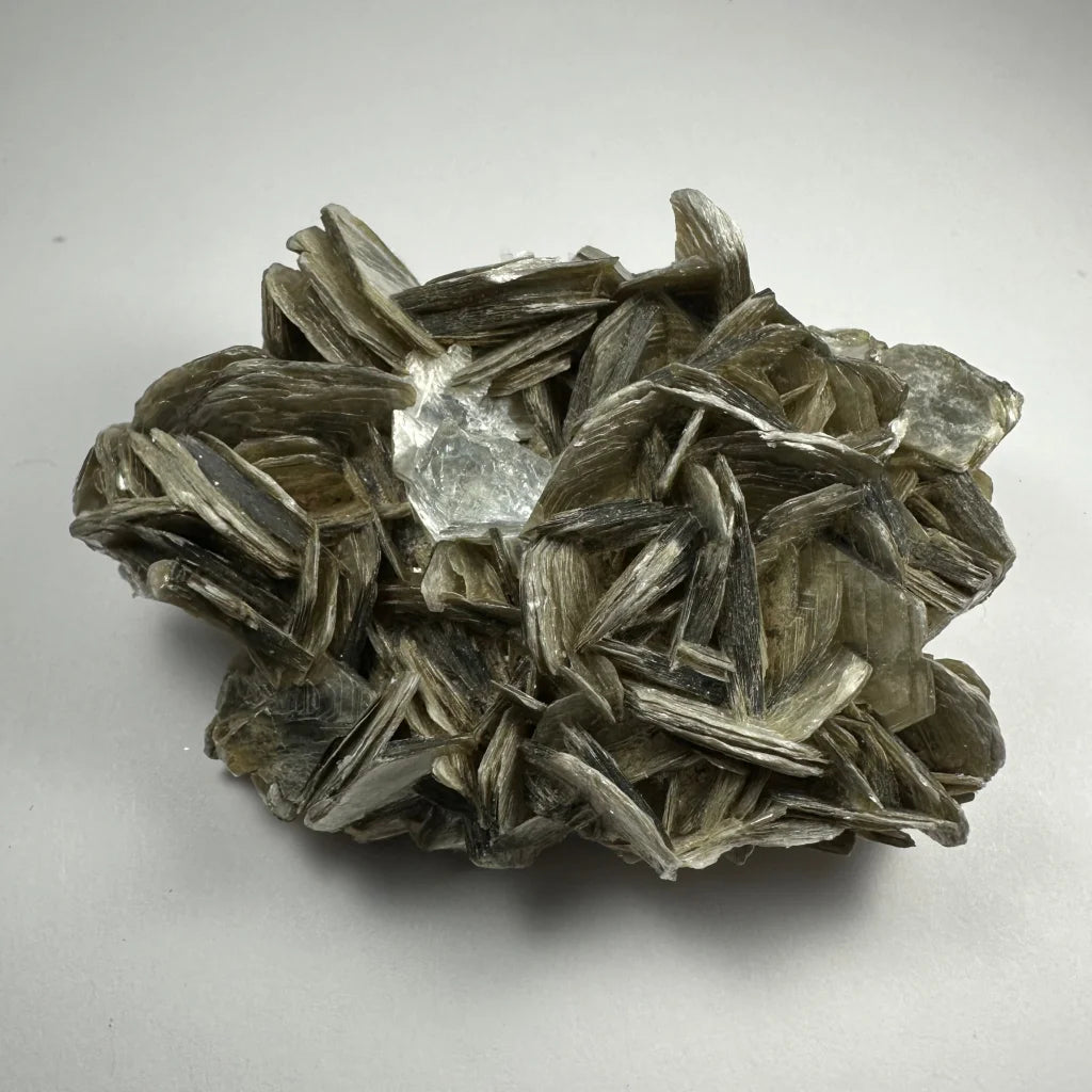 Rare translucent grayish-green aquamarine crystal from Shigar Valley, Pakistan
