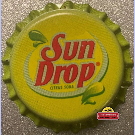 Rare Vintage Sun Drop Bottle Cap Sponsored By Dale Earnhardt. Rip 1980s Advertisements Cap: Earnhardt - A True Treasure!