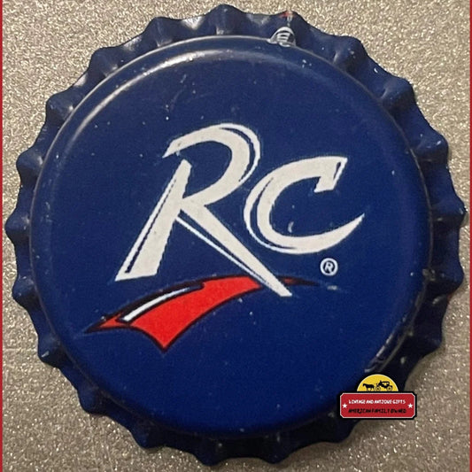 Rare Vintage Rc Royal Crown Cola Bottle Cap Dr Pepper Bottling Jefferson Nc 1980s Advertisements RC - Limited