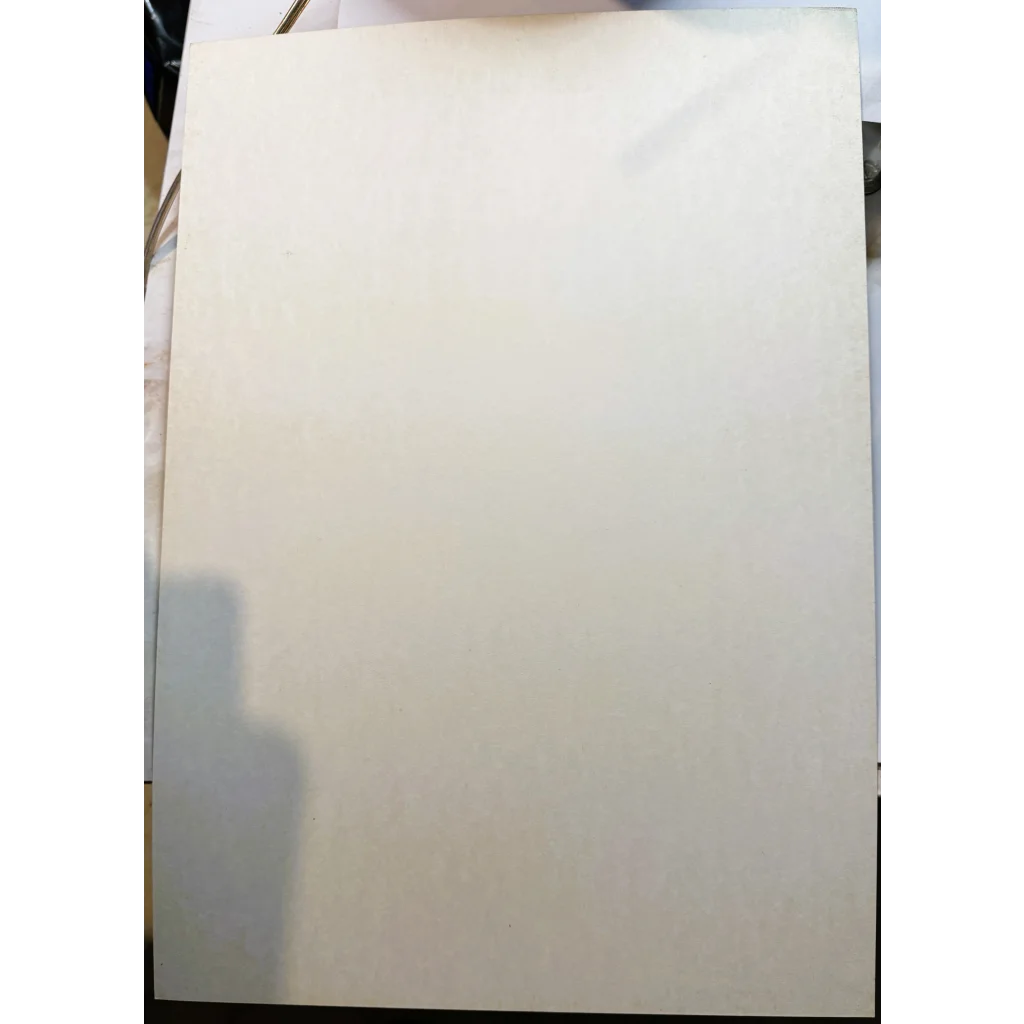 Blank white rectangular sheet from rare vintage Smokey Bear Forest Service poster