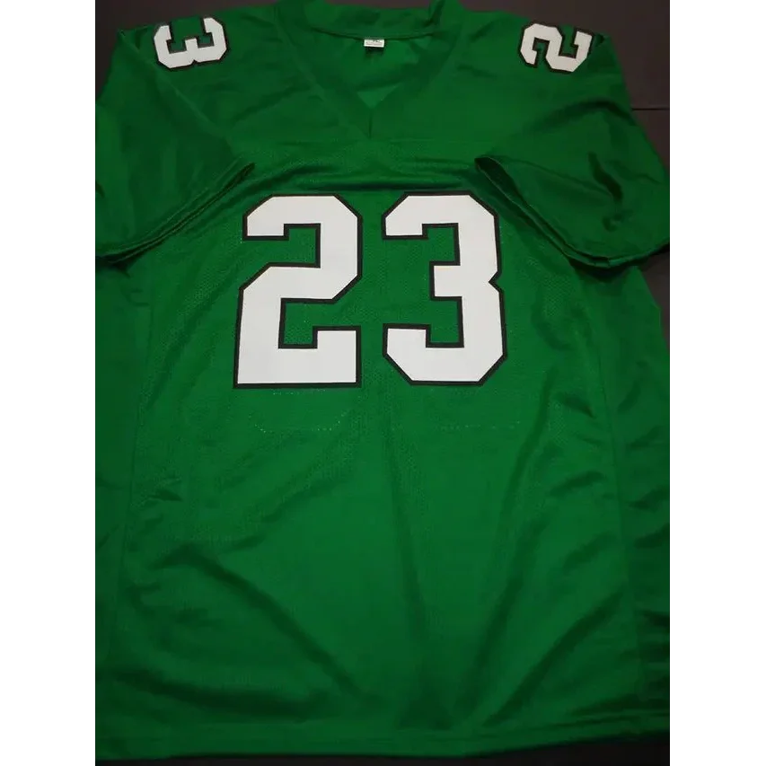 Green Rashaad Penny Philadelphia Eagles autographed jersey with Beckett hologram