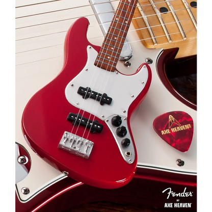 Red Axe Heaven Fender Jazz Bass guitar case gift