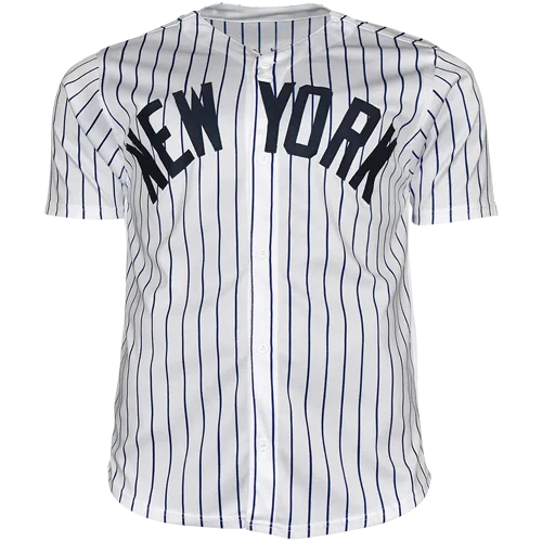 Reggie Jackson autographed New York pinstripe custom jersey #44