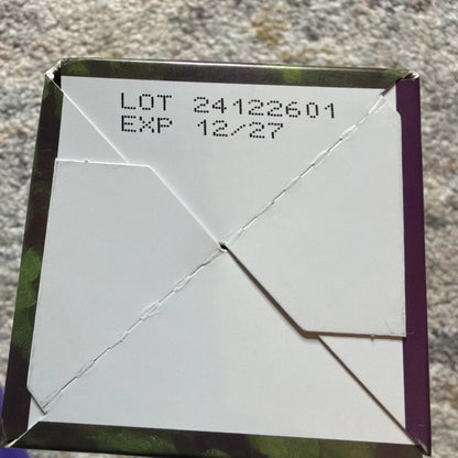 ResVitále Resveratrol 500 mg supplement box back with camo border