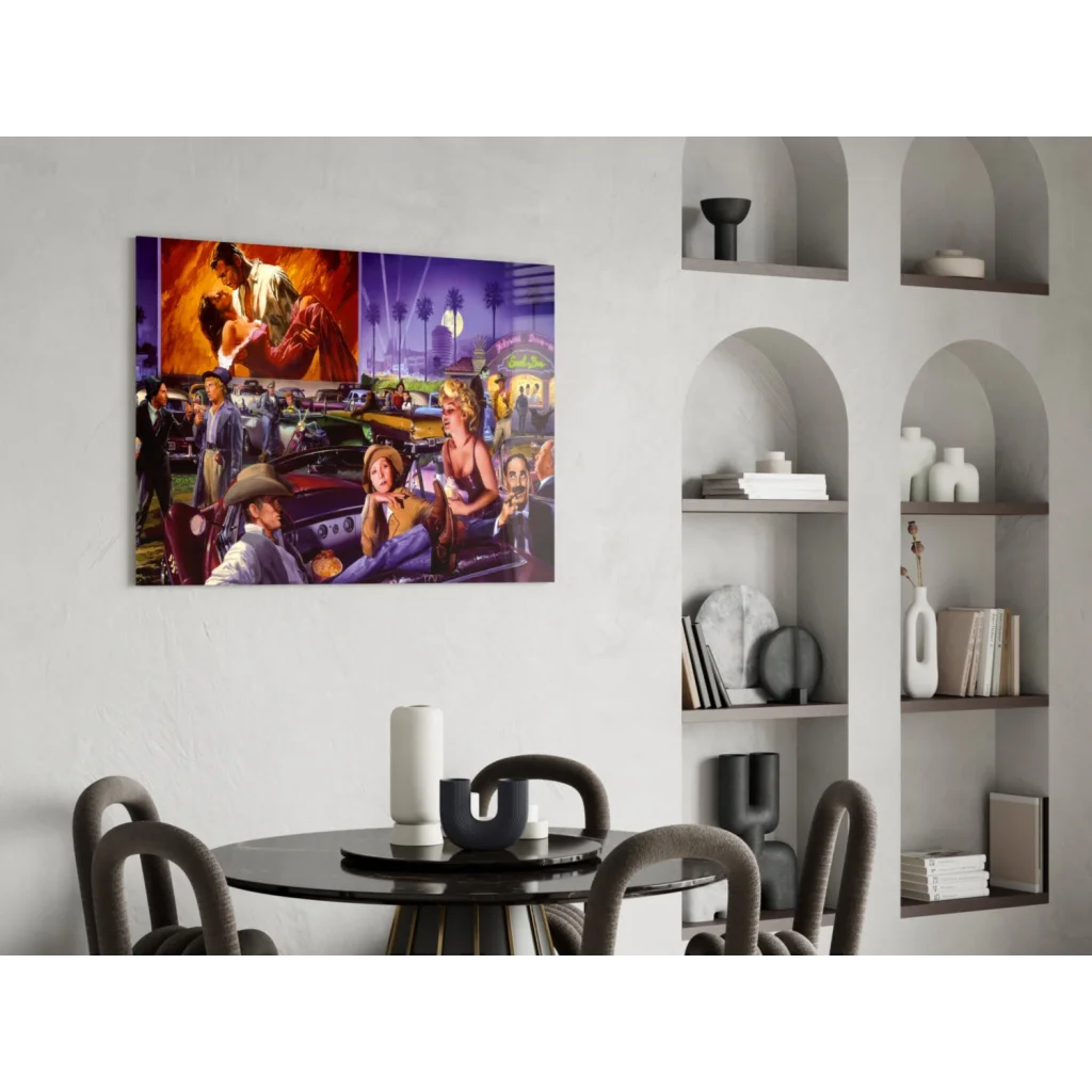 Vibrant Goonies canvas wall art print, 24x36 inches