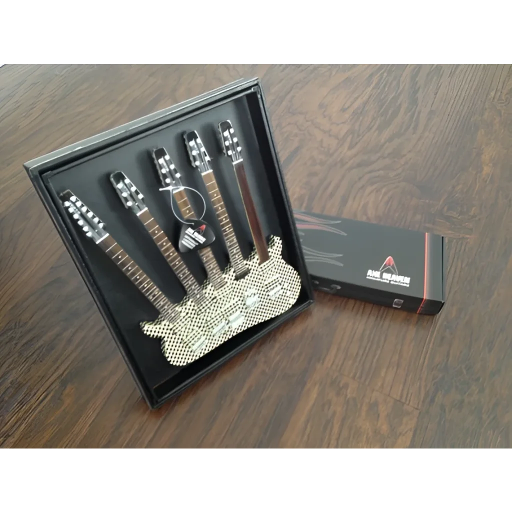 Rick Nielsen officially licensed axe heaven® guitar replica collectible tie clip