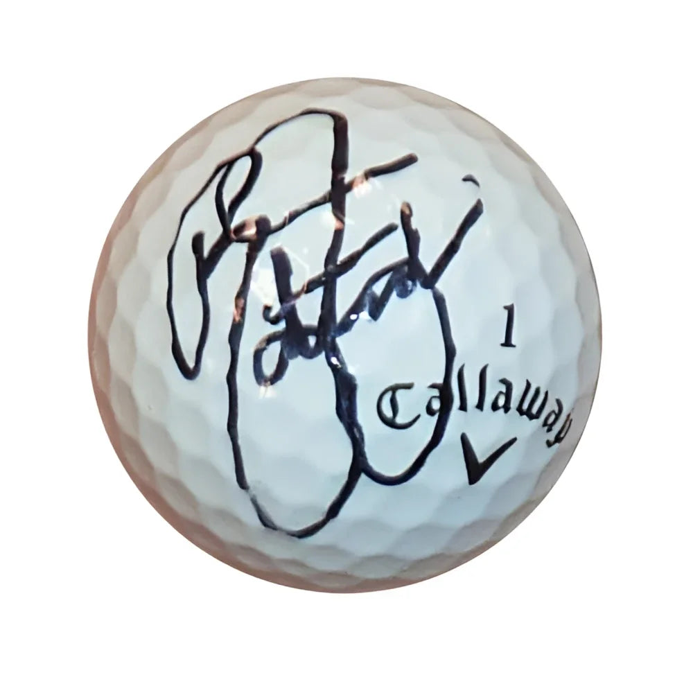 Rickie fowler autographed Callaway golf ball with JSA