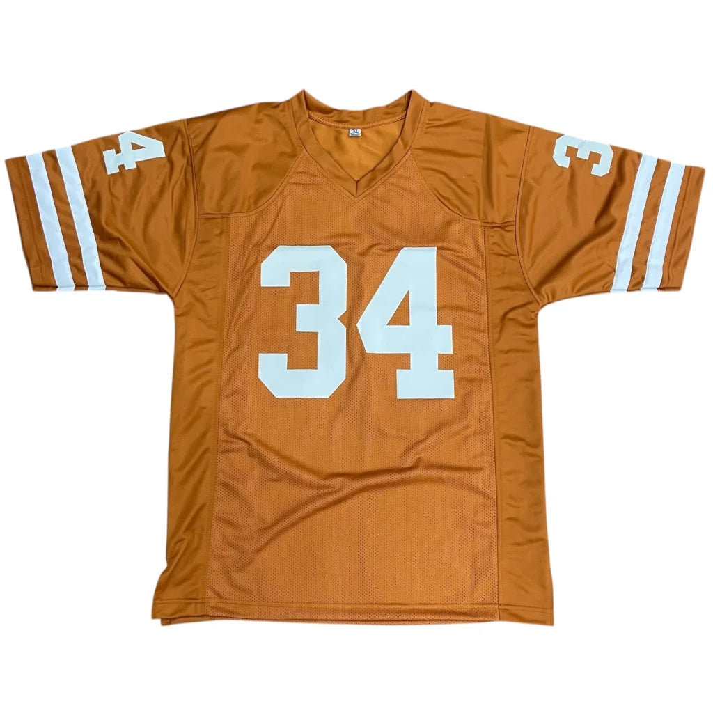 Ricky Williams autographed Texas Longhorns orange jersey #34