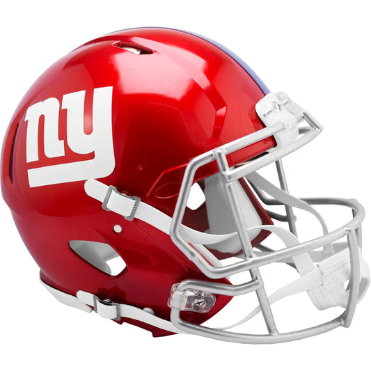 Riddell Flash Speed Full Size Authentic Giants Helmet Red Chrome | Creative Sports | vintageantiquesgifts.com