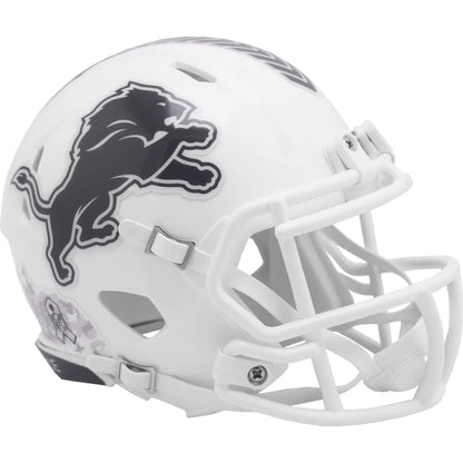 Riddell NFL Salute to Service Detroit Lions Camo Helmet 2024 | Creative Sports | vintageantiquesgifts.com