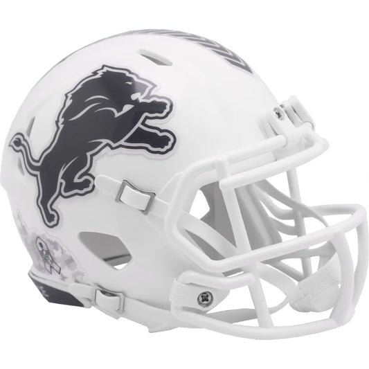 Riddell NFL Salute to Service Detroit Lions Camo Helmet 2024 | Creative Sports | vintageantiquesgifts.com
