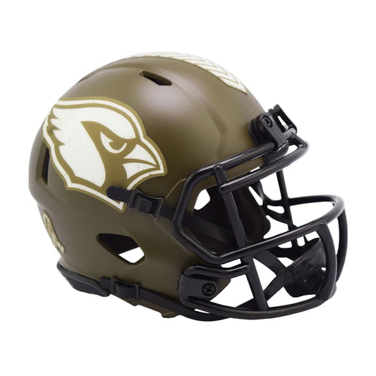 Riddell NFL Salute to Service Gold Black Football Helmet 2022 | Creative Sports | vintageantiquesgifts.com