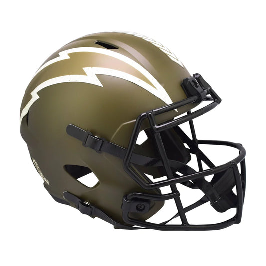 Riddell NFL Salute to Service Lightning Bolt Football Helmet | Creative Sports | vintageantiquesgifts.com