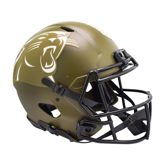 Riddell NFL Salute to Service Panther Helmet 2022 Edition | Creative Sports | vintageantiquesgifts.com
