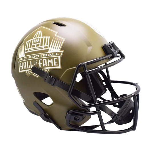 Riddell NFL Salute to Service Pro Football Hall of Fame Helmet | Creative Sports | vintageantiquesgifts.com