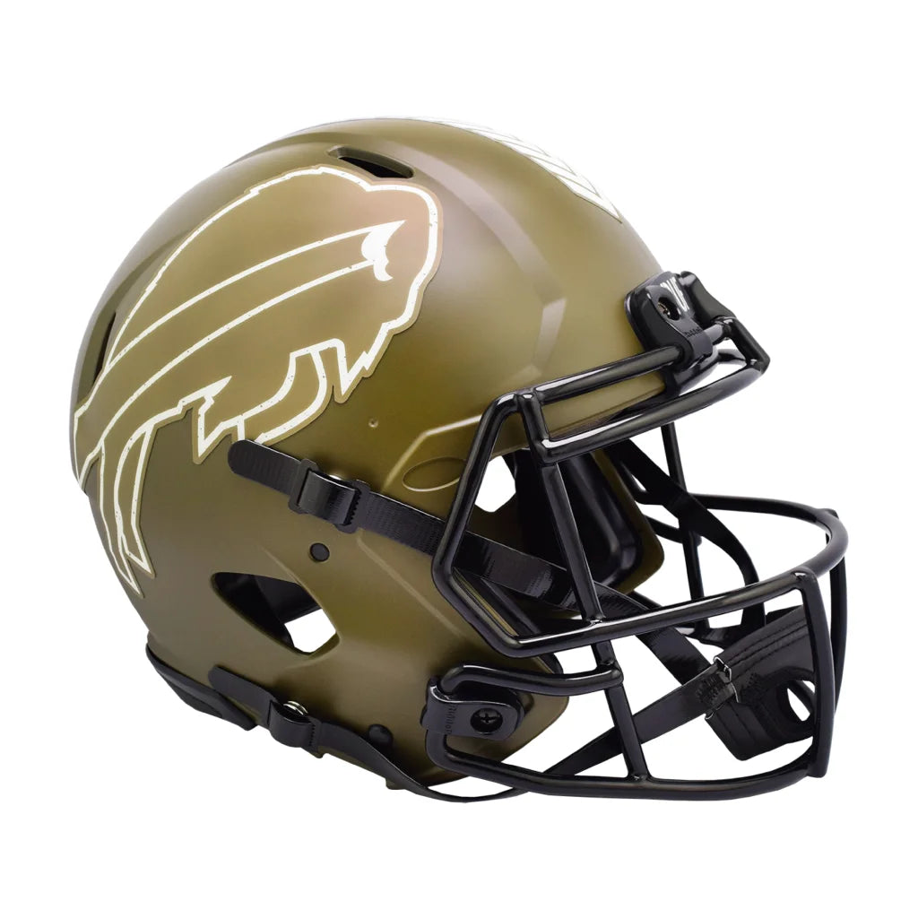 Riddell NFL Salute to Service Tiger Helmet 2022 Edition | Creative Sports | vintageantiquesgifts.com