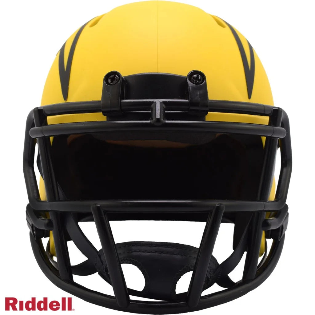 Riddell Rave Speed Mini Football Helmet Features Lightning Bolt | Authentic Sports Collectible | vintageantiquesgifts.com