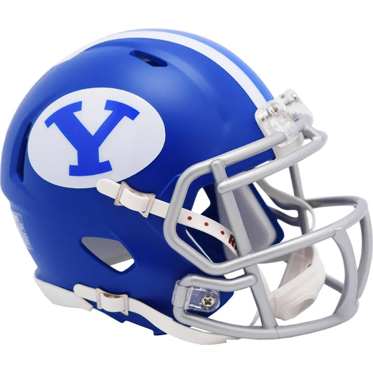 Riddell Royal Blue and White Y Logo Football Helmet | Creative Sports | vintageantiquesgifts.com