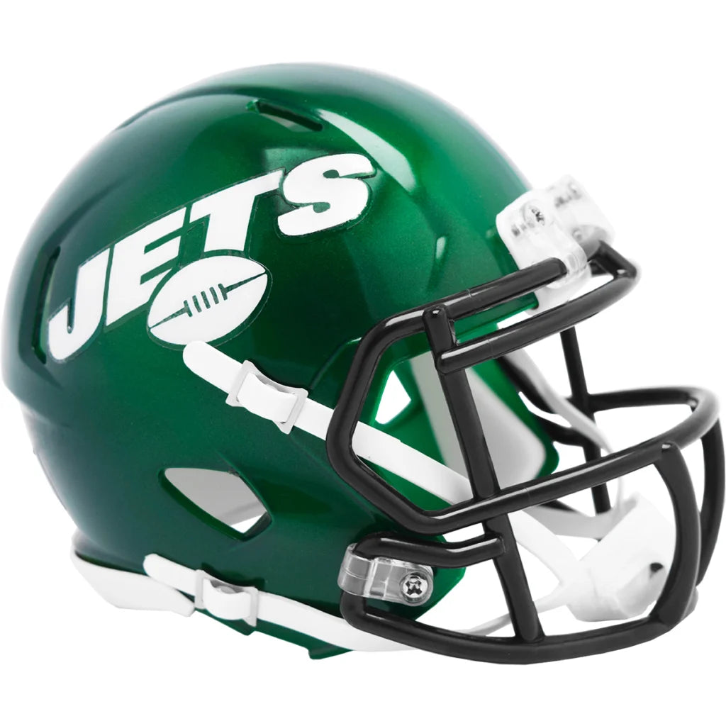 Riddell Speed Mini New York Jets Helmet Ready for Autographs | Creative Sports | vintageantiquesgifts.com