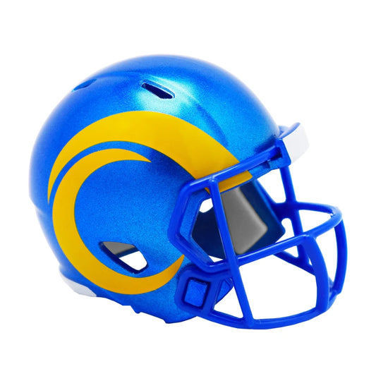 Riddell Speed Pocket Pro Rams Mini Helmet Collectible | Creative Sports | vintageantiquesgifts.com