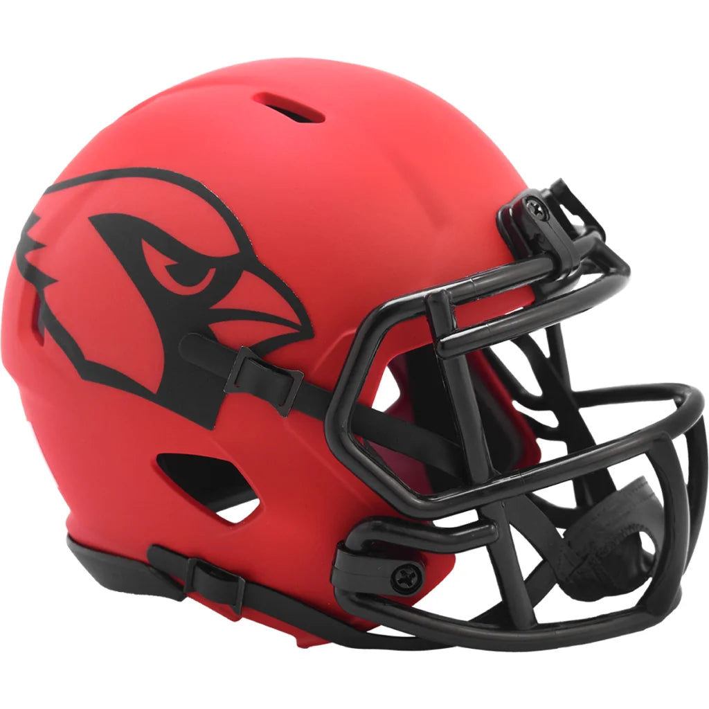 Riddell SpeedFlex Mini Football Helmet Features Matte Red Design | Creative Sports | vintageantiquesgifts.com