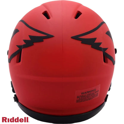 Riddell SpeedFlex Mini Football Helmet Features Matte Red Design | Authentic Sports Collectible | vintageantiquesgifts.com