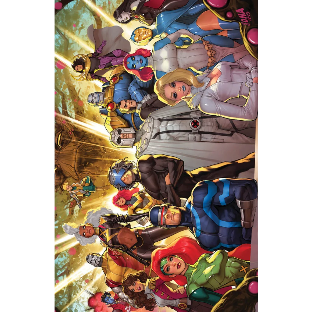 Colorful X-Men comic characters from Rise of the Powers of X #5 Unknown Comics