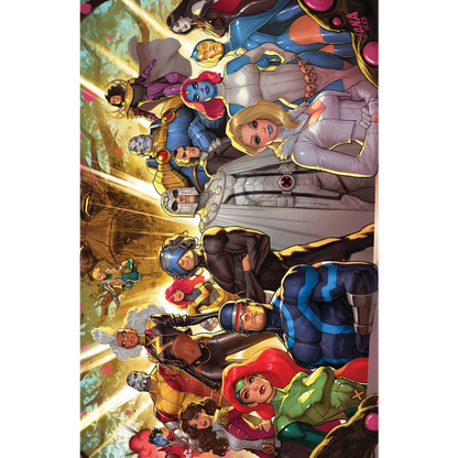 Colorful X-Men comic characters from Rise of the Powers of X #5 Unknown Comics