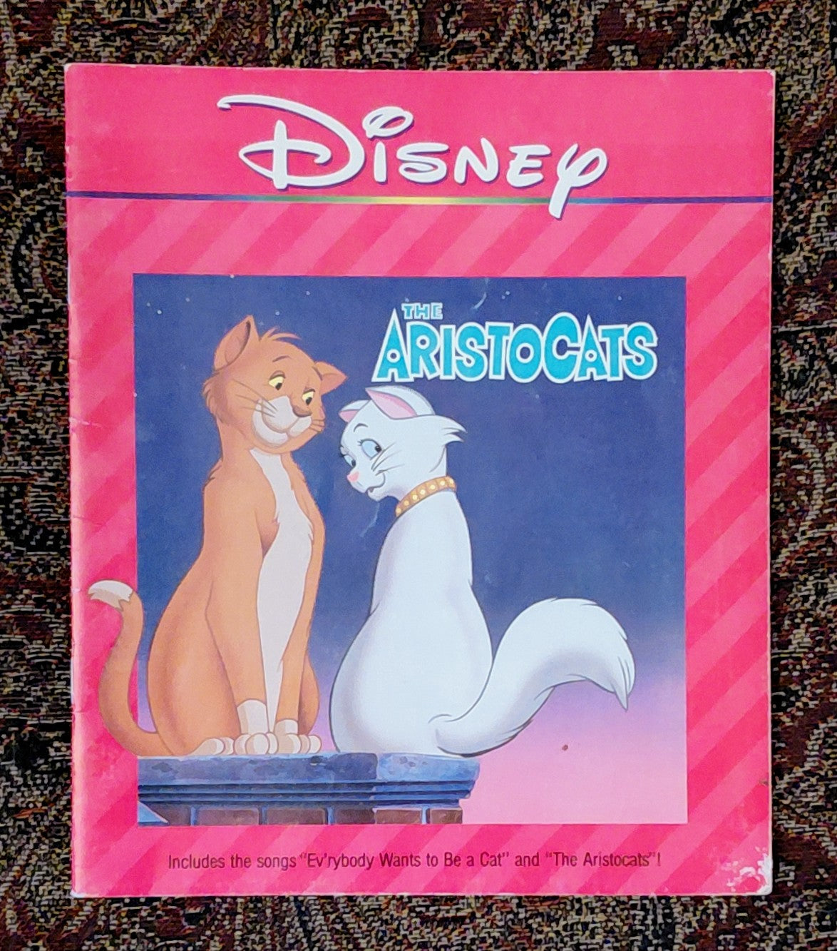 Disney Read-Along Book - The Aristocats