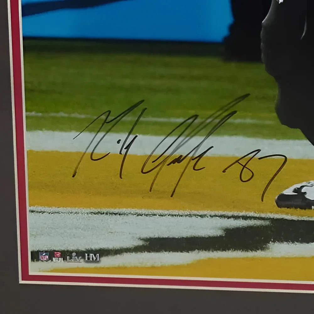 Rob Gronkowski autographed Tampa Bay Super Bowl LV framed photo