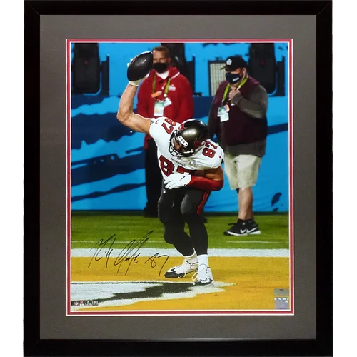 Rob Gronkowski autographed Tampa Bay Super Bowl LV framed photo